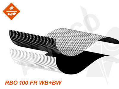 Doek RBO 100 FR WB+BW