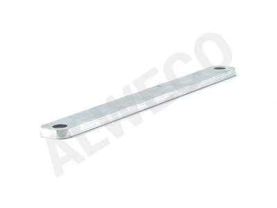 Plat alu strip 15x3 mm