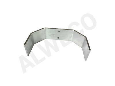 Alu bracket 50/50 strip for profile