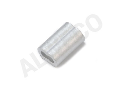 Nicopressclamp alu 3 mm