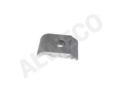 Ridgeclamp plate alu 20 mm