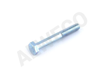 Hex. tapbolt DIN931 8.8 galv. M6x45