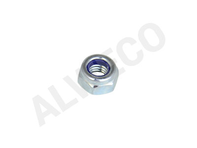 Selflocking stl hex. nut DIN 985 8.0 galv. M6