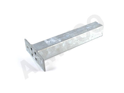 Bearing bracket support 50x50mm + strip 50mm L=30 cm