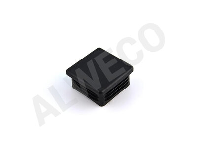 Cap nylon 50x50 mm black                                                                                                                                         