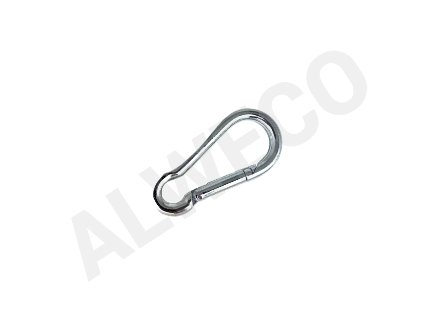 Steel carbinehook 6 mm / 60 mm