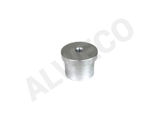 Connector prop alu tube 27 mm